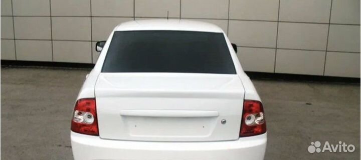 Лобовое стекло на priora задняя