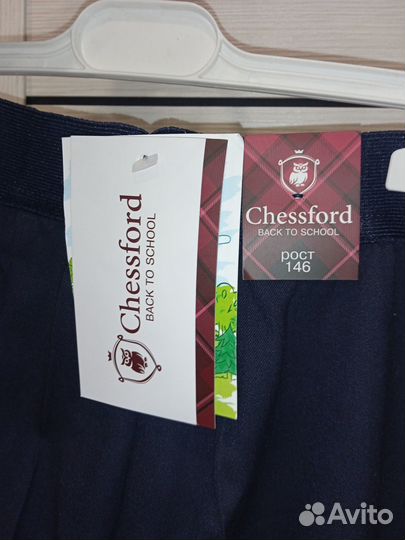 Брюки школьные для девочки 140-146см