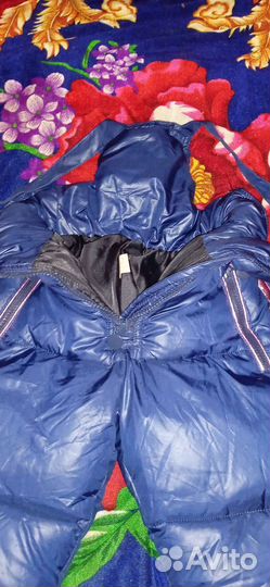 Комбинезон зима на девочку, очень теплый на 104р