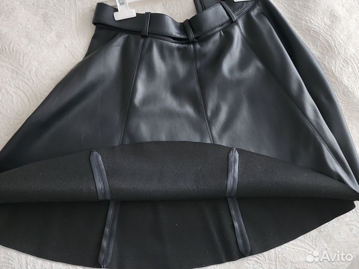 Юбка кожаная ostin m