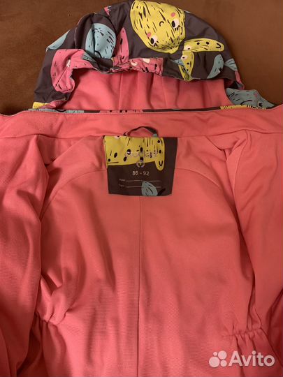 Демисезонный костюм для девочки 86 92