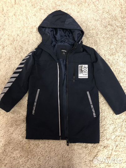 Куртка демисезонная на мальчика 122