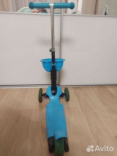 Самокат детский трехколесный бу