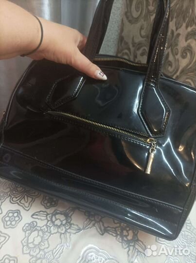 Сумка женская лаковая кожа