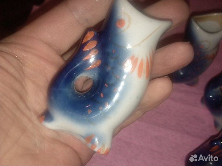 6 рюмок рыбок лфз