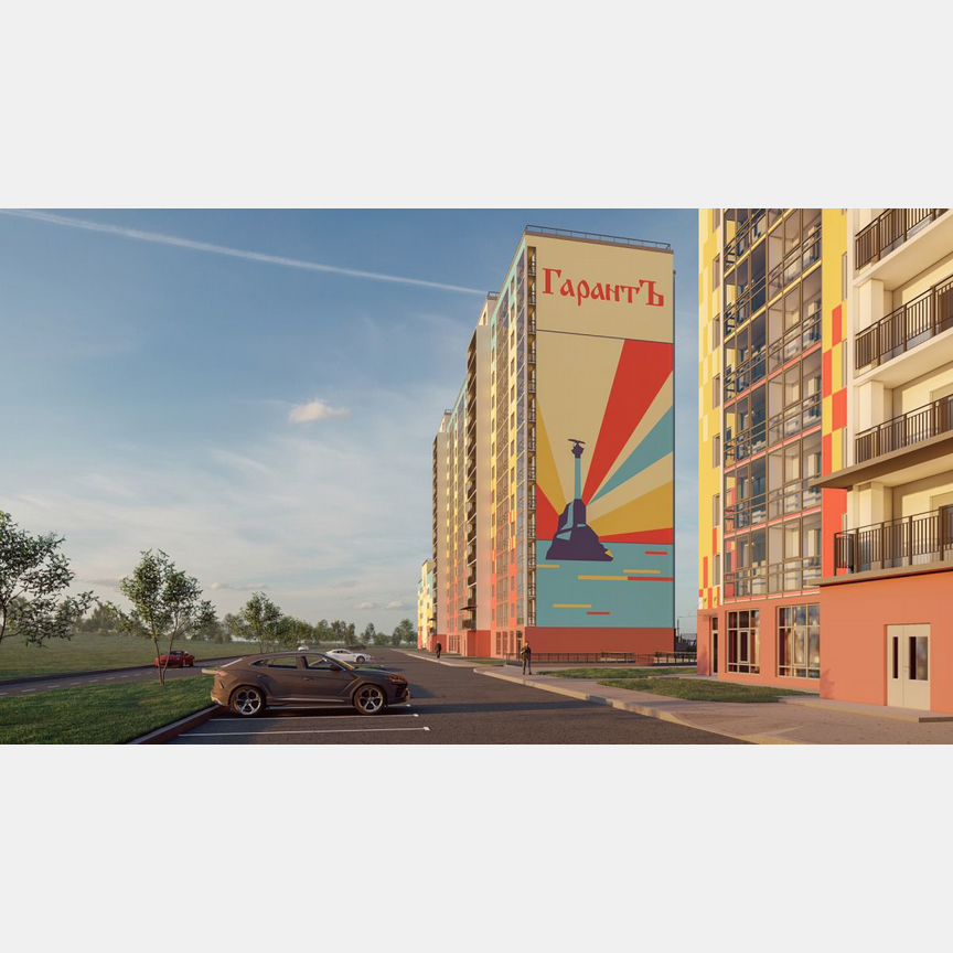 1-к. квартира, 41,6 м², 6/15 эт.