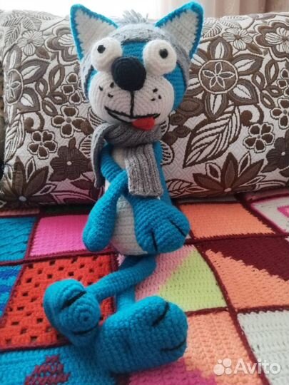 Вязаные игрушки ручной работы