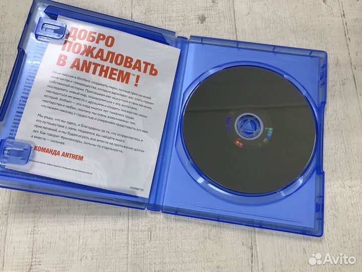 Игра для приставки PS4 Anthem