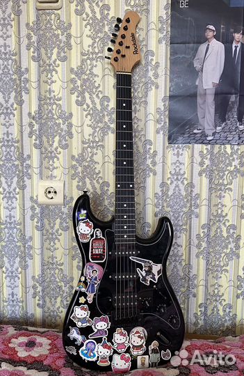 Электрогитара rockdale stars black limited edition