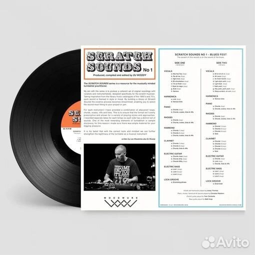 Dj Woody - scratch sounds NO.1 - blues fest 12 INC