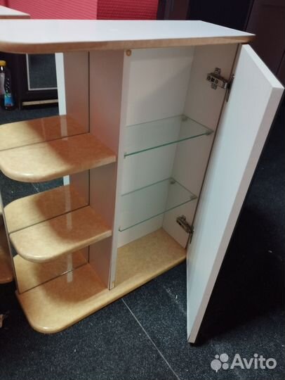 Зеркало шкаф в ванную бу