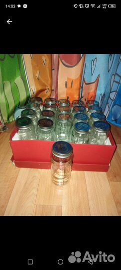Банки стеклянные разные-от 170 мл до 310 мл