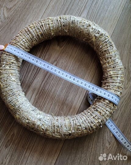 Основы для венков из сена