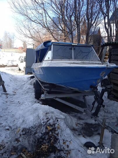 Лодка Крым, мотор Yamaha, лодочный прицеп