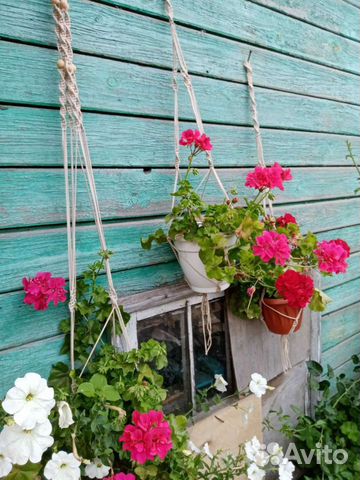 Кашпо для цветов подвесное