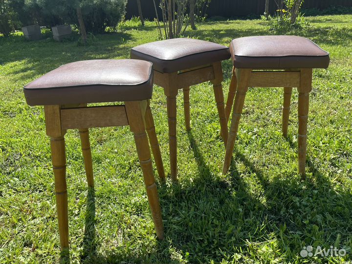 Табуретки для кухни мягкие винтаж