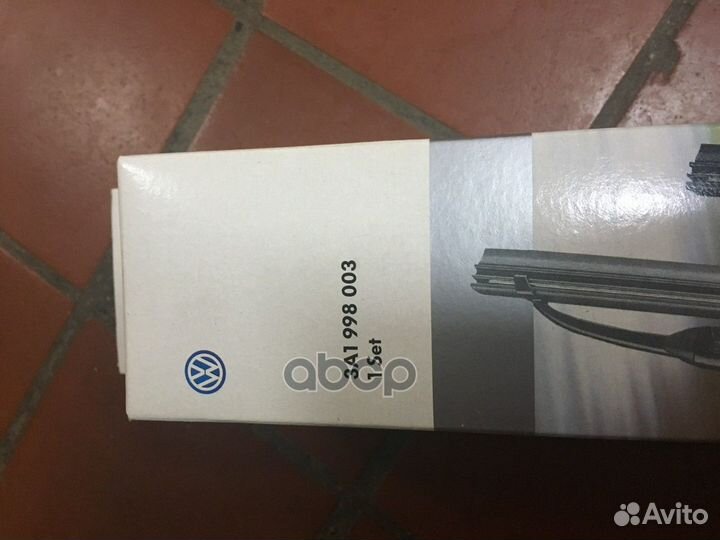 Комплект щеток стеклоочистителя 2шт. 3A1998003 VAG