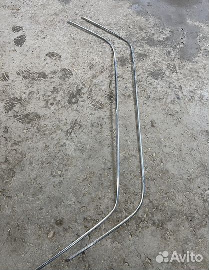 Ваз 2101,2103,2106 водостоки, хром удочки