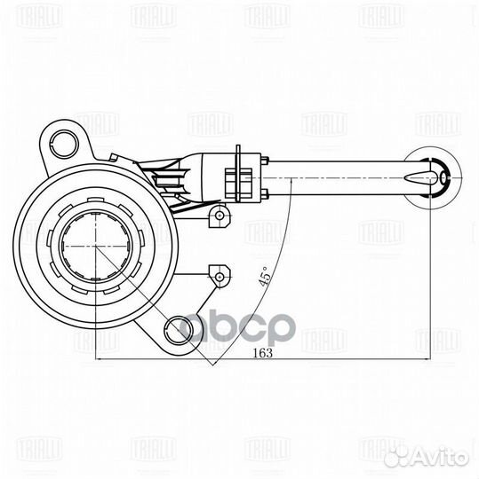 Подшипник выжимной nissan qashqai 2007, tiida