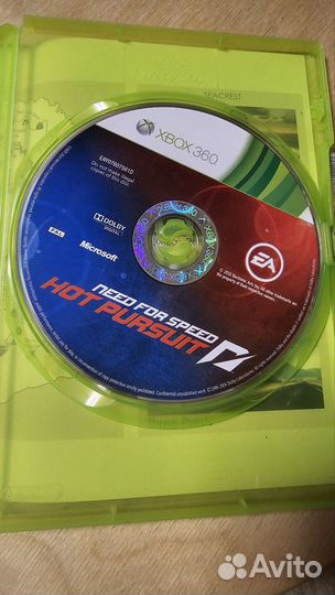 Need for speed для xbox 360, лицензия