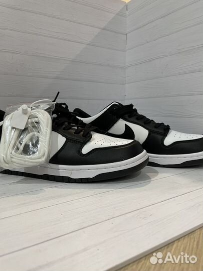 Кроссовки nike dunk low retro black