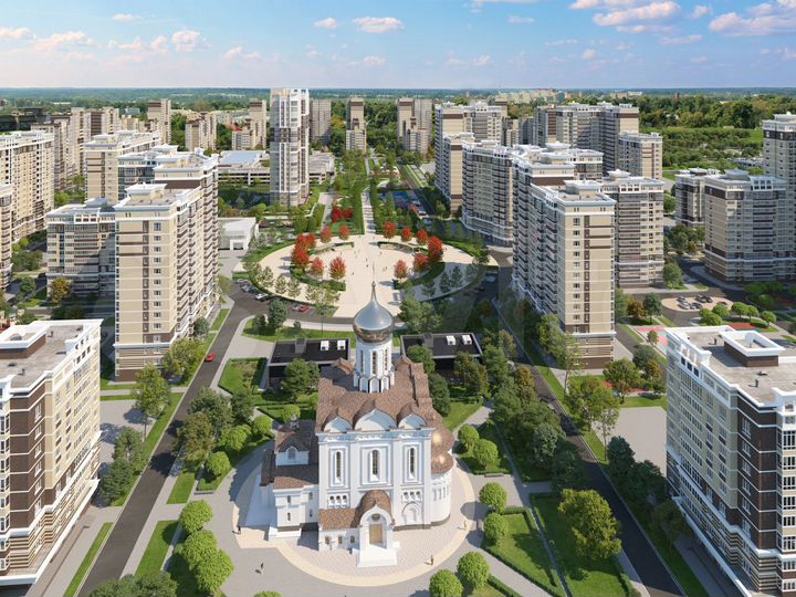 Квартира-студия, 28,8 м², 3/9 эт.