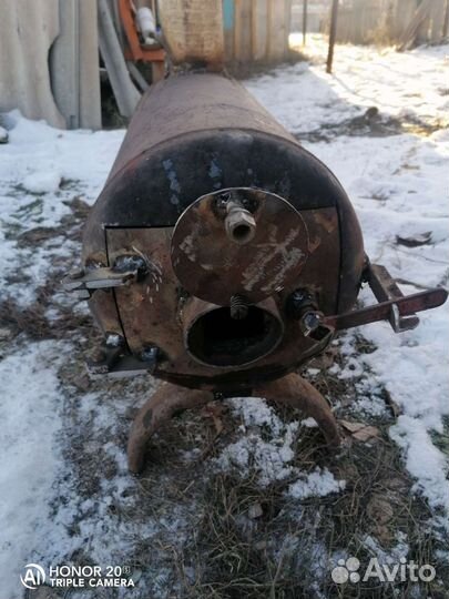 Буржуйка. Печь в гараж