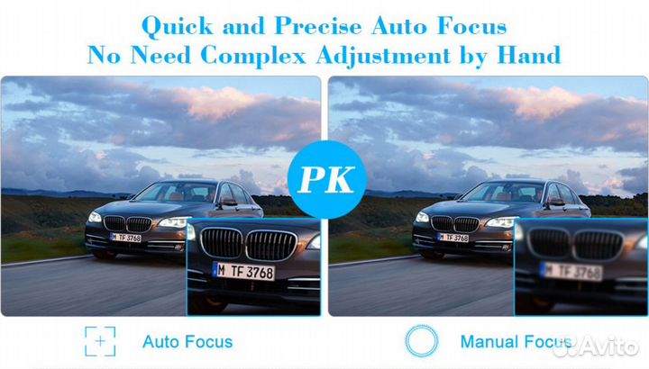 PTZ Wi-Fi Ip-камера видеонаблюдения с автофокусом