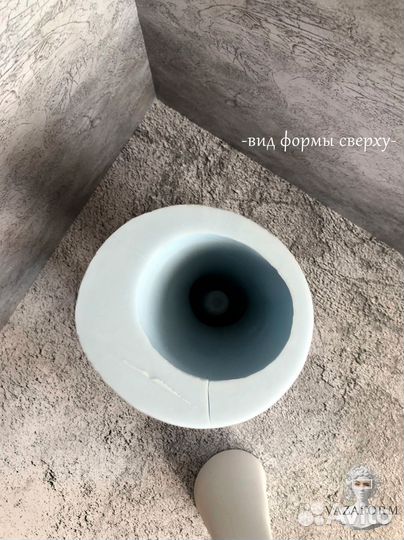 Силиконовая форма для гипса Ваза Рука