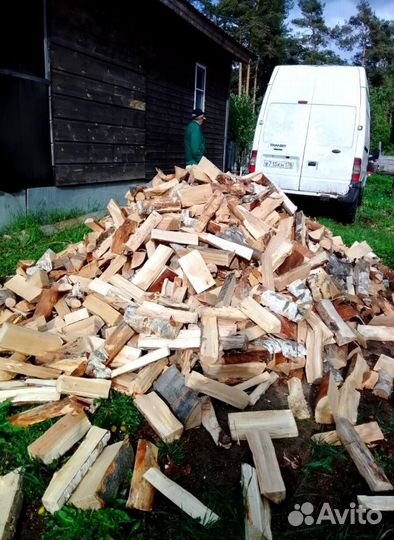 Дрова береза нарубленные