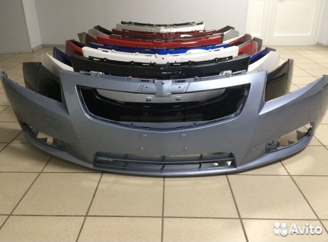 Бампер на Шевроле Круз в цвет. В наличии