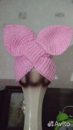 Повязка на голову,Солоха, для малышки от 3-6 мес