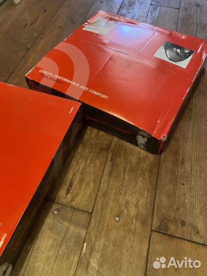 Диски тормозные передние tiguan