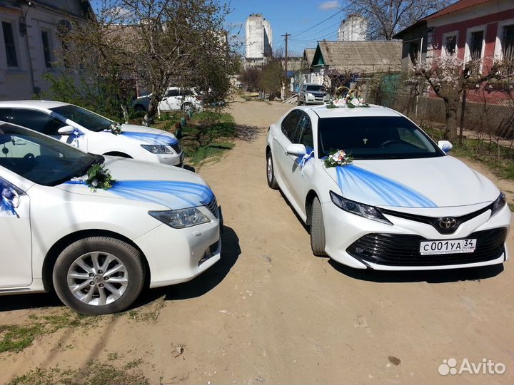 Свадебные украшения на машины