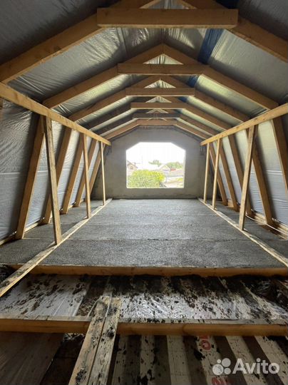 Утепление крыш