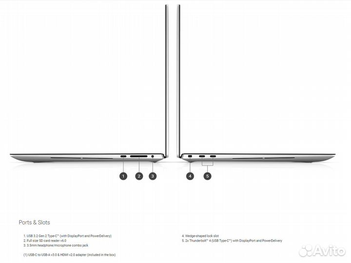 Dell XPS 15 RTX4050/RTX4060 i7-13700Н/i9-13900Н
