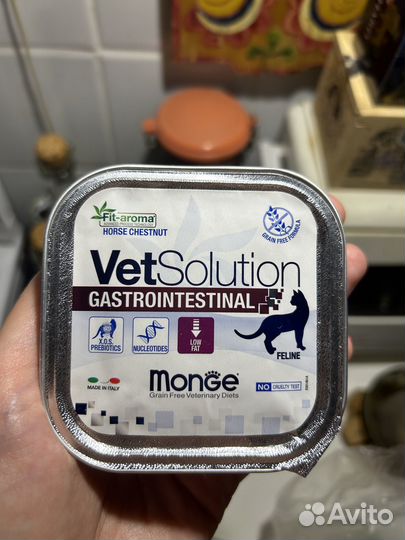 Корм для кошек монж