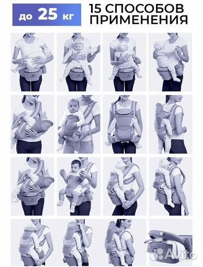 Рюкзак переноска кенгуру