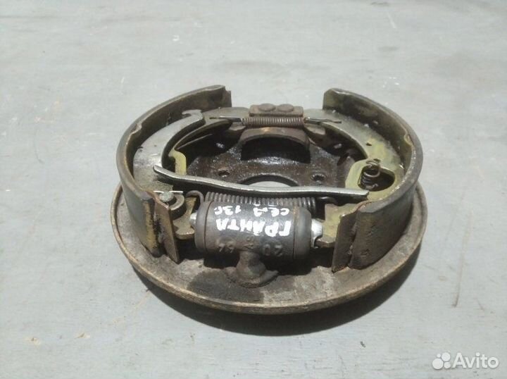 Кожух тормозного барабана задний левый LADA Granta