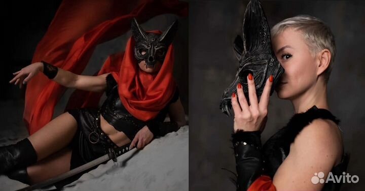 Разные маски ручной работы на заказ