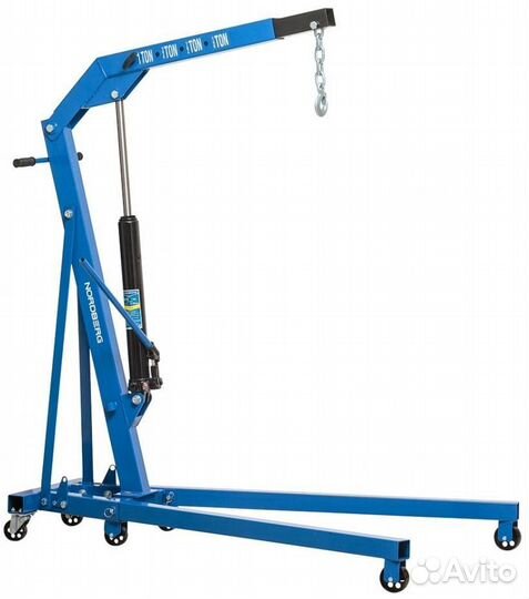 Кран гаражный гидравлический гусь