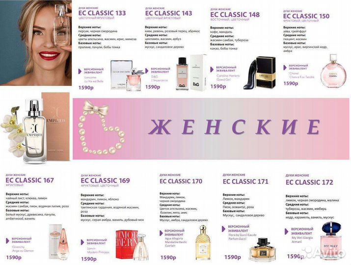 Духи женские