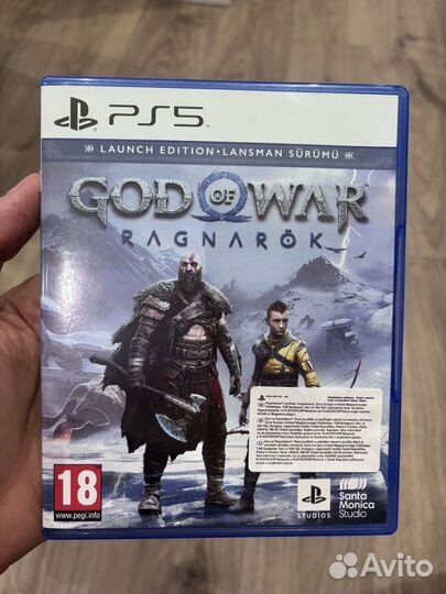 God of war ragnarok ps5 диск