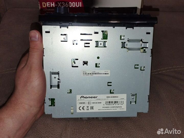 Магнитола 1 din pioneer