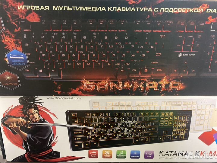 Игровая клавиатура и мышь