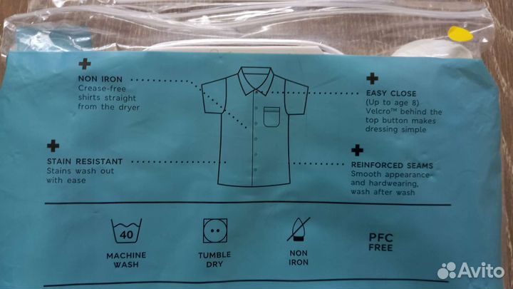 Новая рубашка M&S, р.128