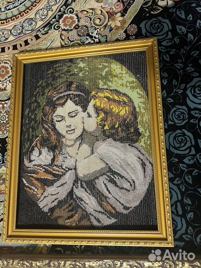 Картинки из бисера