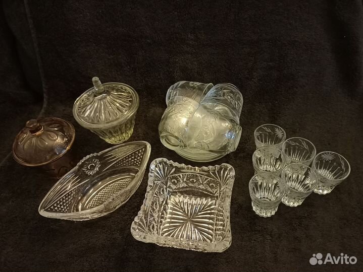 Посуда СССР хрусталь