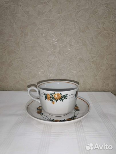 Чайная пара фарфор