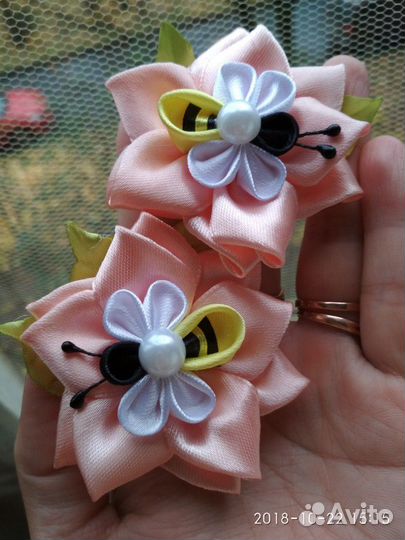 Резинки канзаши